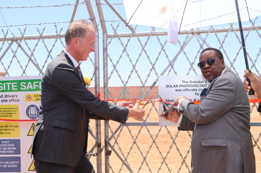 NTA inaugurates 80kW solar power plant at Gobabis VTC