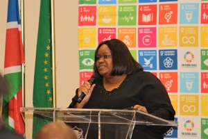 Industrialization and Trade minister, Lucia Iipumbu 