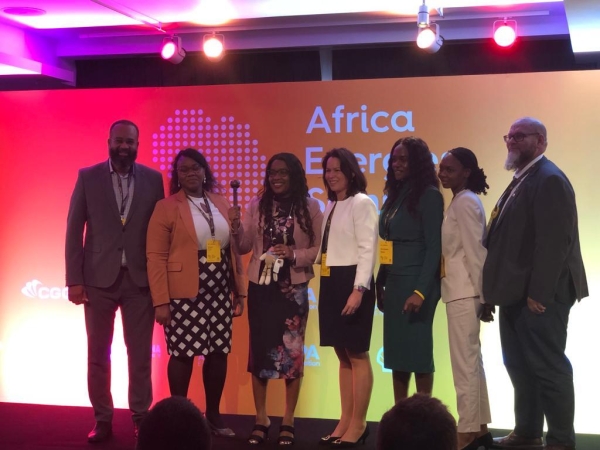 Maggy Shino wins Legend Award at Africa Energies Summit