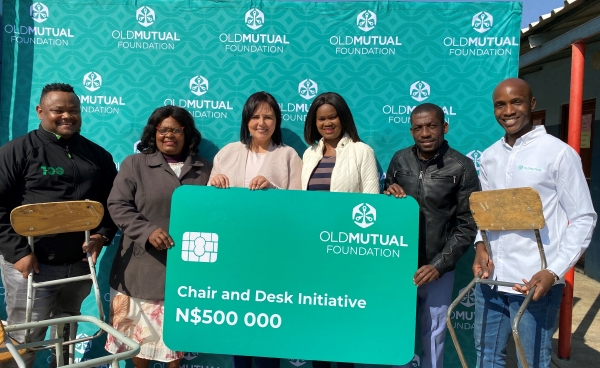 Old Mutual to tackle Namibian school furniture challenges