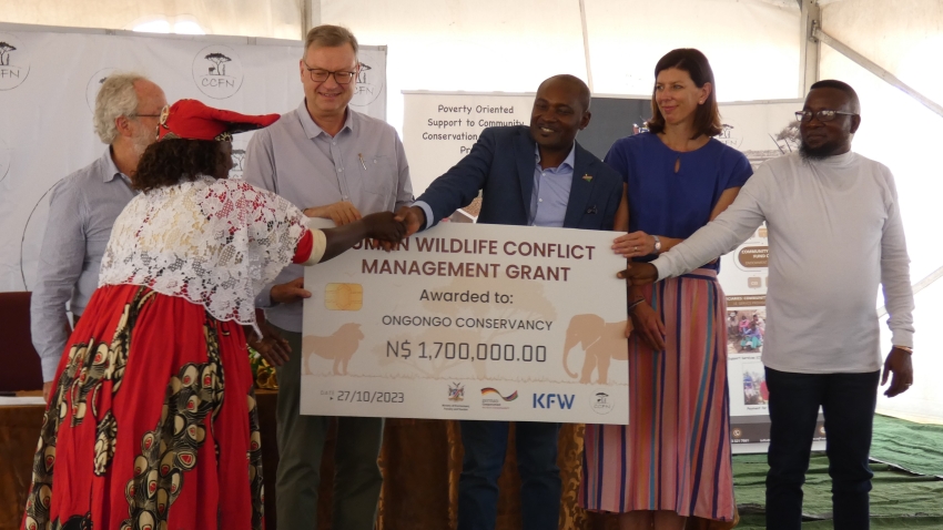 German-funded initiative injects N$31m into human-wildlife conflict mitigation