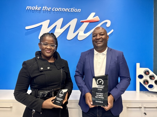 MTC wins Fastest Mobile Network Award, invests N$1.2bn in expansion