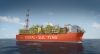 Africa&#039;s first floating gas plant arrives in Mozambique